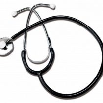 Timesco TD1-13-107 Stethoscope, Ruby Single Head, Black