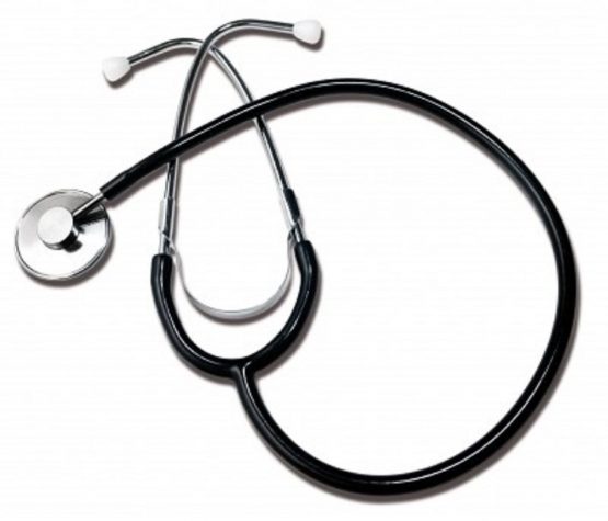 Timesco TD1-13-107 Stethoscope, Ruby Single Head, Black