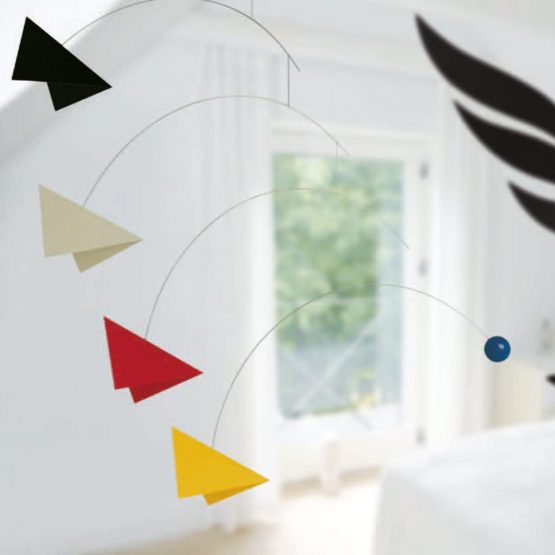 Flensted Mobiles Fatamorgana Mobile Steel 60 x 60 cm Multi-Coloured - Image 2