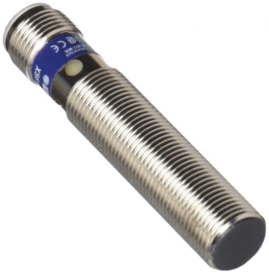 Telemecanique Sensor Osisense XS & XT inductive sensor XS6 M12 - L62mm - brass - Sn4mm - 12.48VDC - M12, XS612B1PAM12