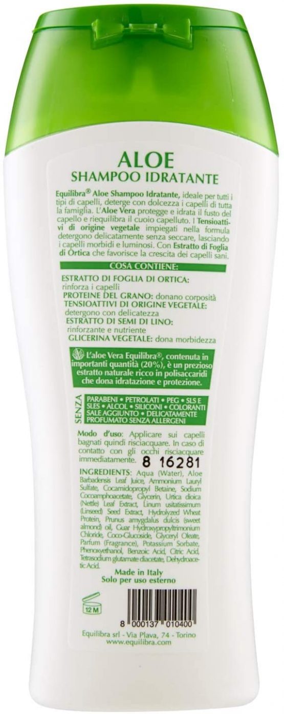 Aloe Moisturising Shampoo 250 ml - Image 2
