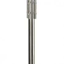 Premier Housewares Floor Standing Coat Stand, 178 cm - Chrome