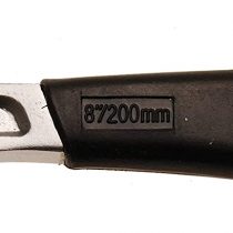 BGS 1441 | Adjustable Wrench with soft Rubber Handle | max. 25 mm
