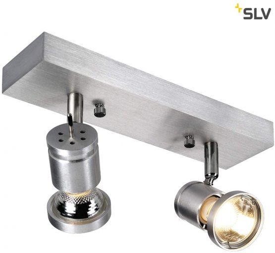 SLV ASTO 2 / Internal Illumination, Surface, Wall-Mounted Light, Ceiling spot / GU10 75W Aluminium, 75 W