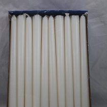 IKEA JUBLA - Unscented chandelier candle, white / 20 pack - 19 cm