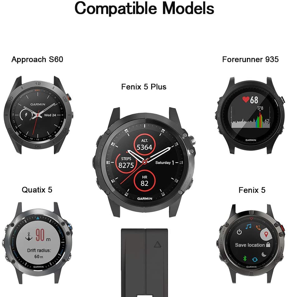 NotoCity for Garmin Fenix 6/6 pro/5/7 strap, Quickfit 22mm Watch Strap for Garmin Fenix 7 Pro/5 Plus, Epix (Gen 2) 47MM - Image 4