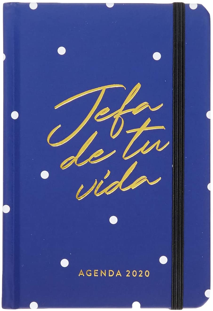 2020 Week to View Diary Chief Navy. Mini, multicoloured, Talla única