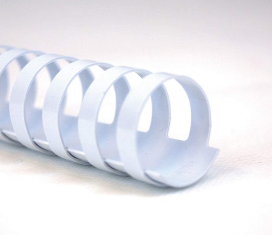 GBC CombBind Binding Combs, 25 mm, 225 Sheet Capacity, A4, 21 Ring, White, Pack of 50, 4028202 - Image 2