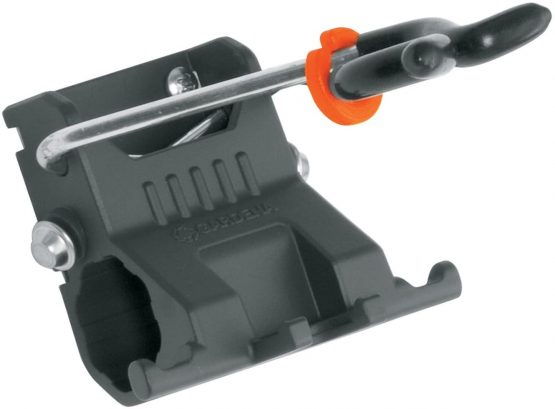 GARDENA combisystem Single Holder: Space-saving storage for GARDENA combisystem tools and accessories, as an addition to a GARDENA Tool Rack or as a separate installation on the wall (3503-20)