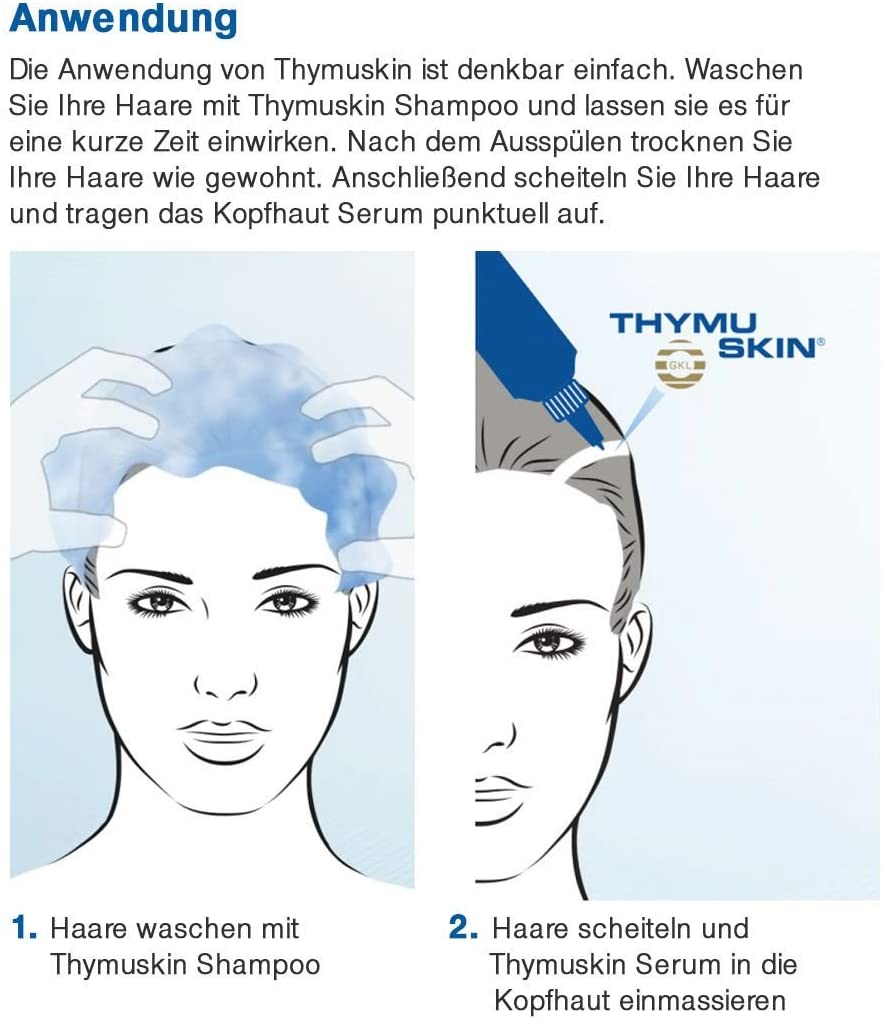 Thymuskin Forte Shampoo 200 ml, red, 200 ml (Pack of 1) - Image 4