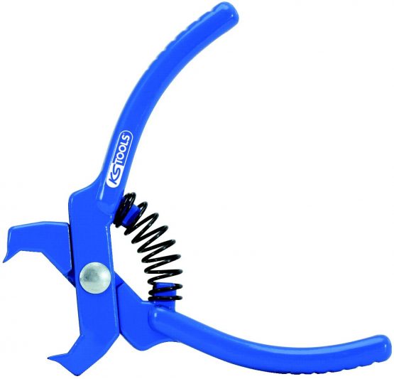 KS Tools 115.1098 Rivet pliers, blue, straight, 100mm