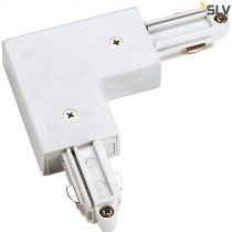 SLV 1-Phase System Corner Connector for 1-Phase HV Track/White