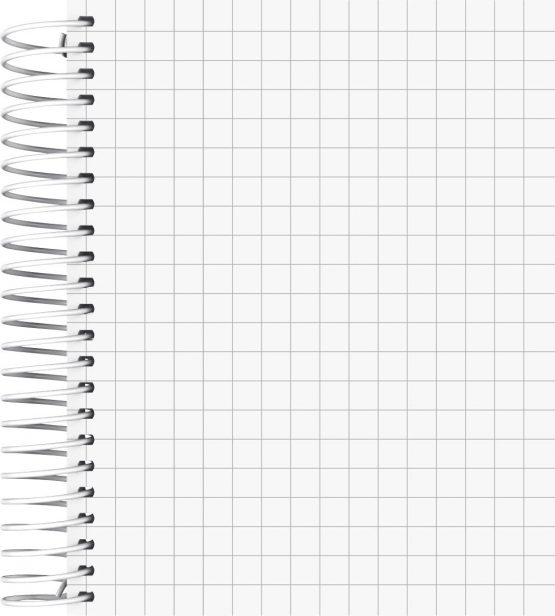 Brunnen Collegeblock Notepad, 4-Part, 70 g/m², A6, Squared Spiral Notebook – 160 Pages - Image 2