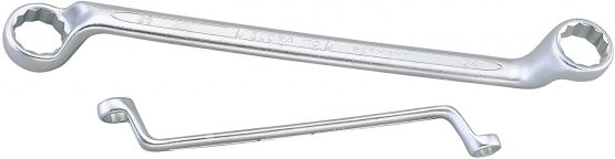 Draper 6218 Elora Deep Crank Metric Ring Spanner, 17mm x 19mm