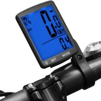 Dricar Bike Computer Wireless Waterproof Cycling Computer Multifunctional Bicycle Speedometer Odometer with Large Backlight LCD Display for Tracking Distance Speed Time