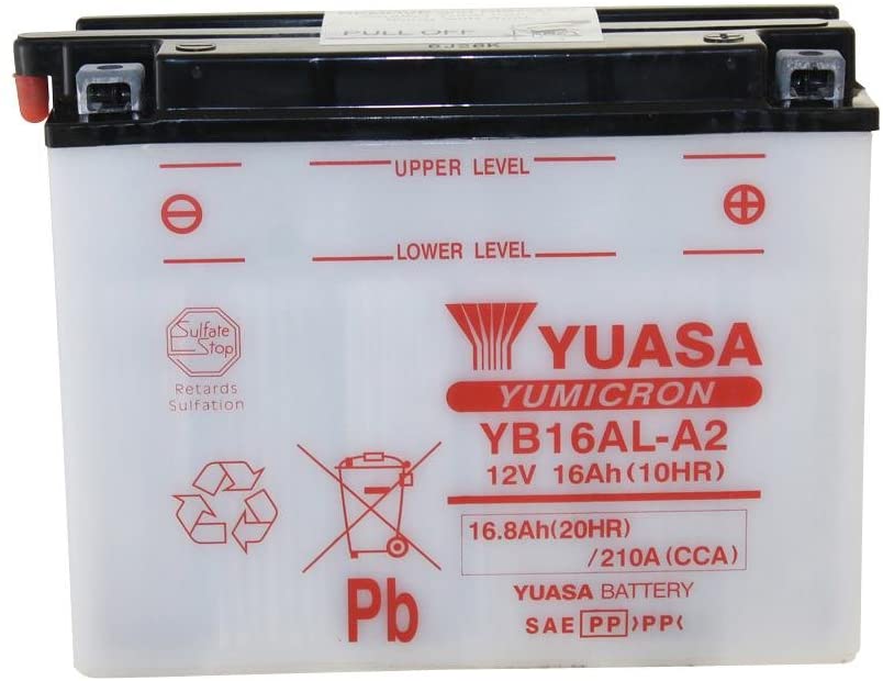 Yuasa Batterie YB16AL-A2 - Image 2
