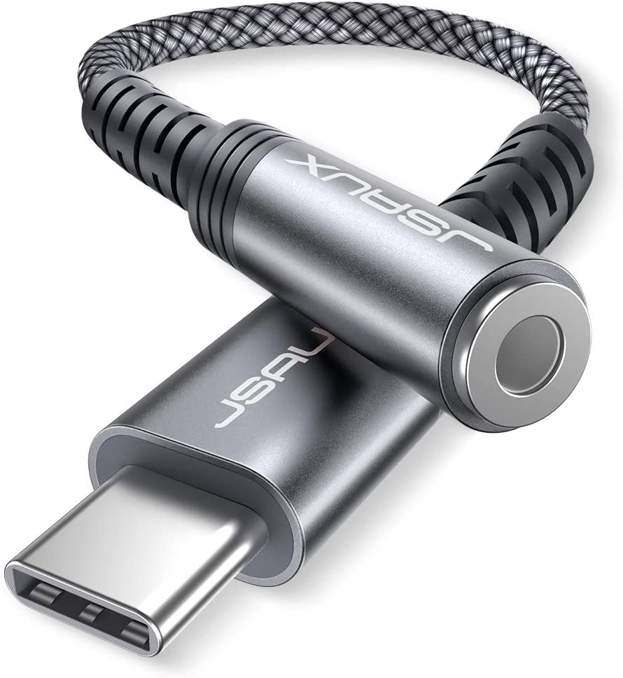 JSAUX USB C to 3.5mm Headphone Jack Adapter
