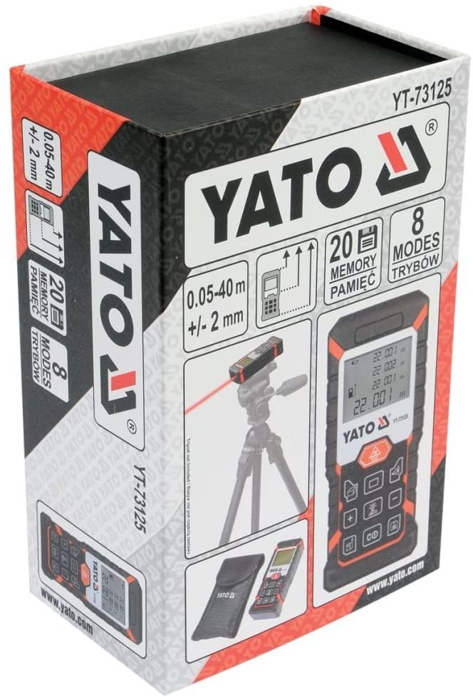 Yato YT-73125 - Laser Distance Meter 40 M - Image 4