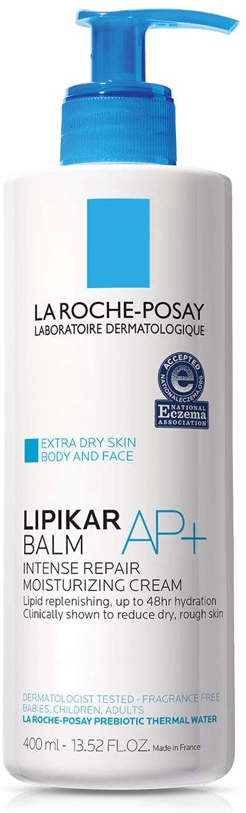 La Roche-Posay Lipikar Baume Ap+M Triple Action Body Moisturiser For Dry Skin 400ml, No, 11 g (Pack of 1)