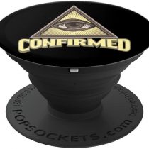 Alien Eye Secret Illuminati Society Confirmed Egyptian PopSockets Grip and Stand for Phones and Tablets