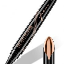 Eyebrow Pencil - Tattoo Eyebrow Pen with Fork Tip Long-lasting Waterproof Microblading Eyebrow Pen and Smudgeproof Brow Pen for Naturally Defined Eyebrows(Dark Brown)