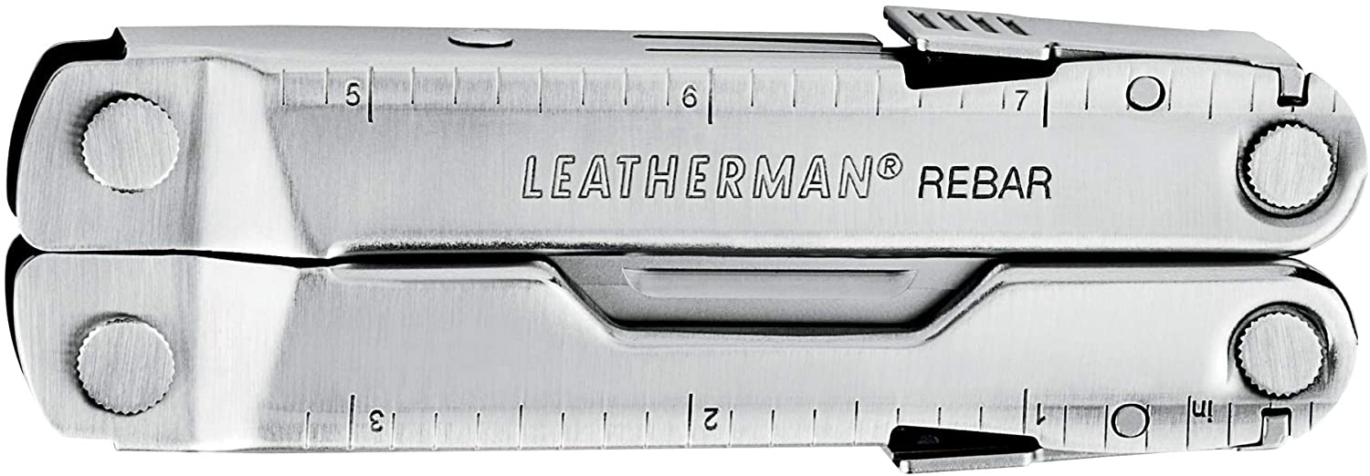Leatherman Rebar Knifeless multitool with 16 alllocking tools built