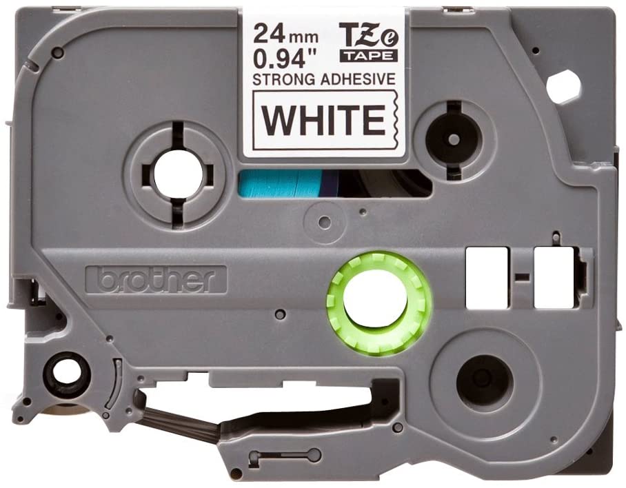 Brother TZe-S251 Labelling Tape Cassette, Black on White, 24mm (W) x 8M (L), Strong Adhesive, Brother Genuine Supplies - Image 3