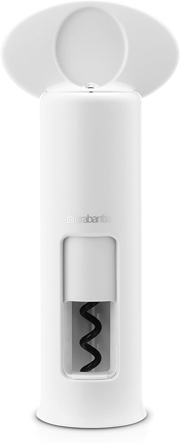 Brabantia 297625 Classic Corkscrew - White , 20 x 8 x 6 cm, 1 Unité (Lot de 1)