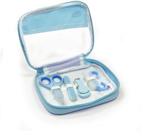 chicco Happy Hands My First Manicure Set Suitable from Birth, Blue, one Size - Image 3