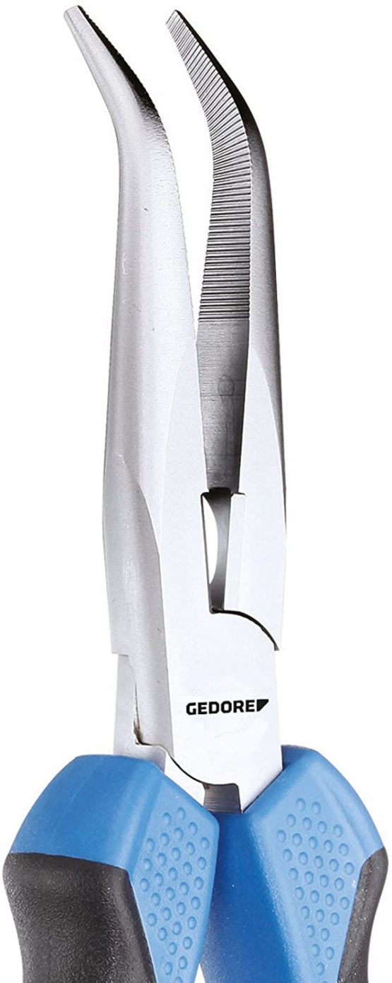 GEDORE 8132AB-160JC 6720920 160mm Bent Long Nose Pliers - Image 2