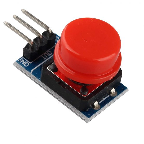HALJIA 5Pcs Big Key Module Button Module Keyboard Electronic Block Simulate Light Touch Cap Key Module High Level Output Compatible with Arduino - Image 2