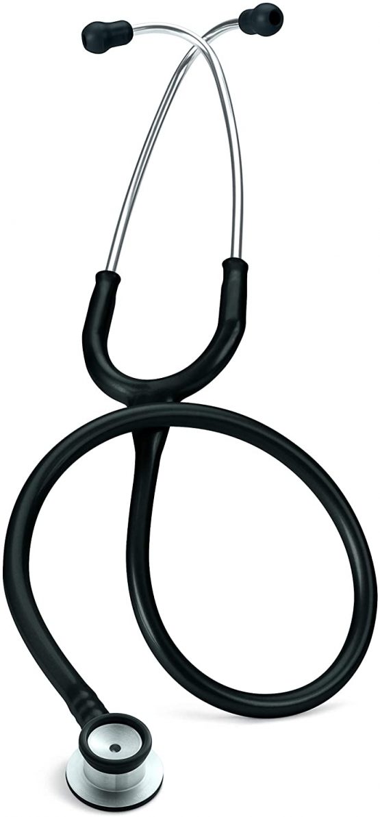 3M Littmann Classic II Infant Stethoscope, Rainbow-finish Chestpiece, Raspberry Tube, 28 inch, 2157