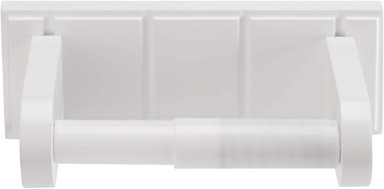 Croydex WA991122 Toilet Roll Holder, Pine, White, One Size - Image 3