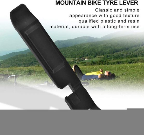 Alomejor 1Pair Bike Tire Lever Premium Hardened Plastic Levers Bar Maintenance Tool for Cycling Repair Accessories Parts kit - Image 4