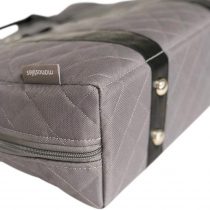 Manostiles Danish Design Co. Changing Leather Bag, Grey,P850-1