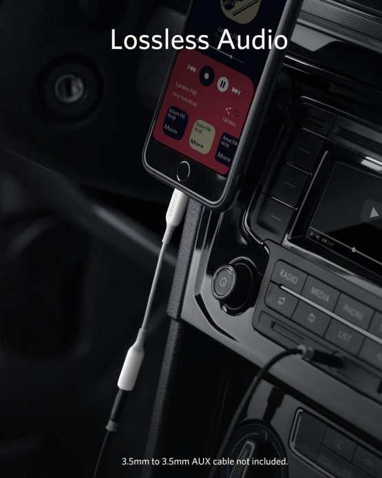 Anker 3.5mm Audio Adapter with Lightning Connector - Image 2