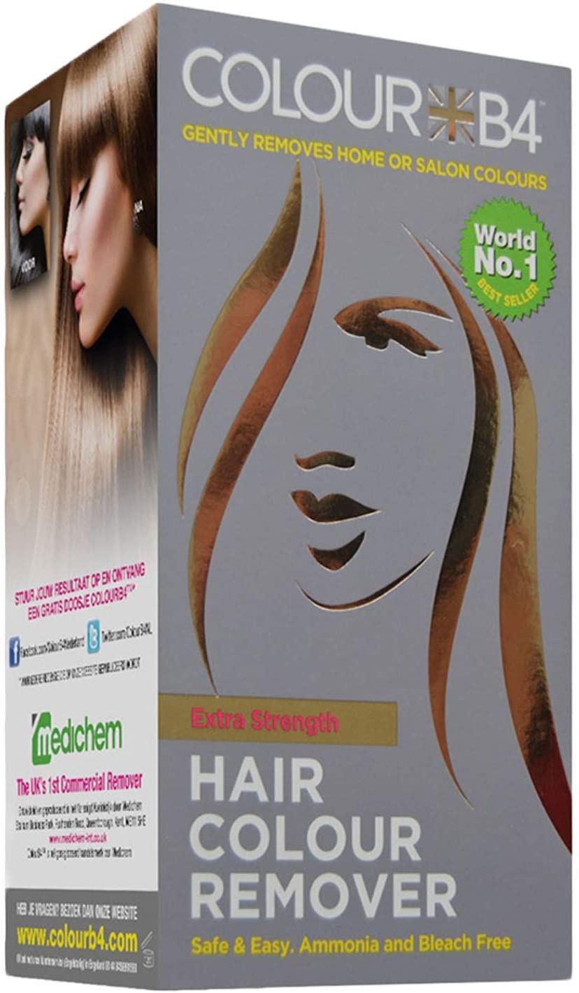Colour B4 Hair Colour Remover Extra Strength for Darker Hair Colours