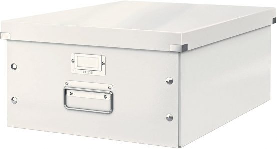 Leitz A3 Storage Box, Click and Store Range 60450001 - Large, White
