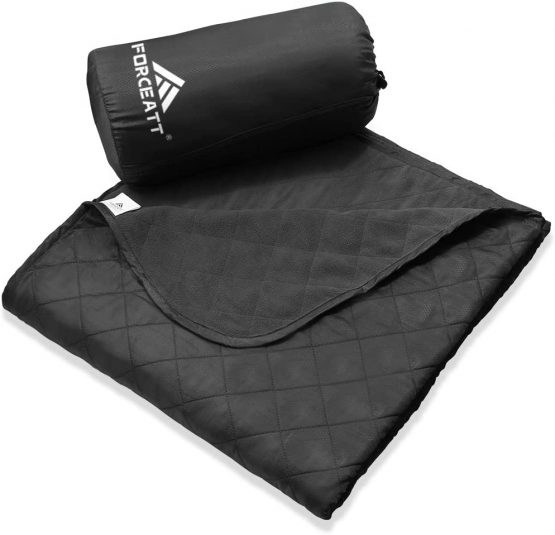 Forceatt Blanket Mat for Outdoor Travel Blanket Mat, Outdoor Blanket is Super Lightweight, 140cm * 200cm Foldable and Portable, Suitable for Camping, Outdoor, Picnic, Yoga,Travel，Rest at home and office