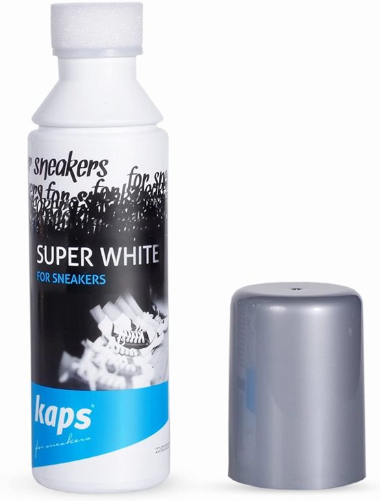 Kaps Whitener Colour Restore for Sneakers and Casual Shoes, Leather and Textile, 75.00ml, White (White) - Image 2