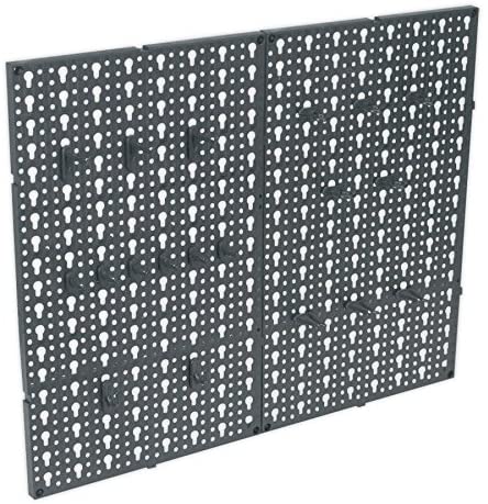 Sealey S0765 Composite Pegboard, Black, Pack of 2