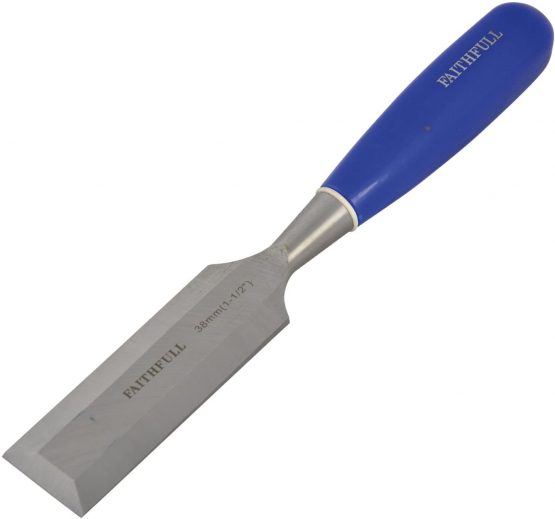 Faithfull Blue B/E Chisel 1.1/2IN