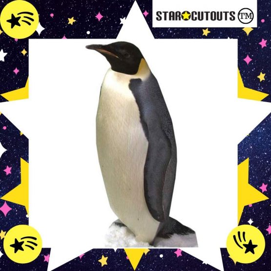 Star Cutouts Ltd SC4009 Penguin Mini Perfect for Animal Cardboard Cutouts Height 86cm Width 48cm, Multicolour - Image 3