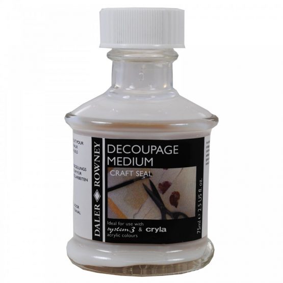 ACRYLIC DECOUPAGE MEDIUM 75ML