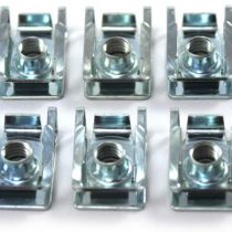 Pack of 10 x m6 Threaded Spire Clips Spring Speed Fairing Motorcycle Clips Zinc Plated Chimney Nuts …