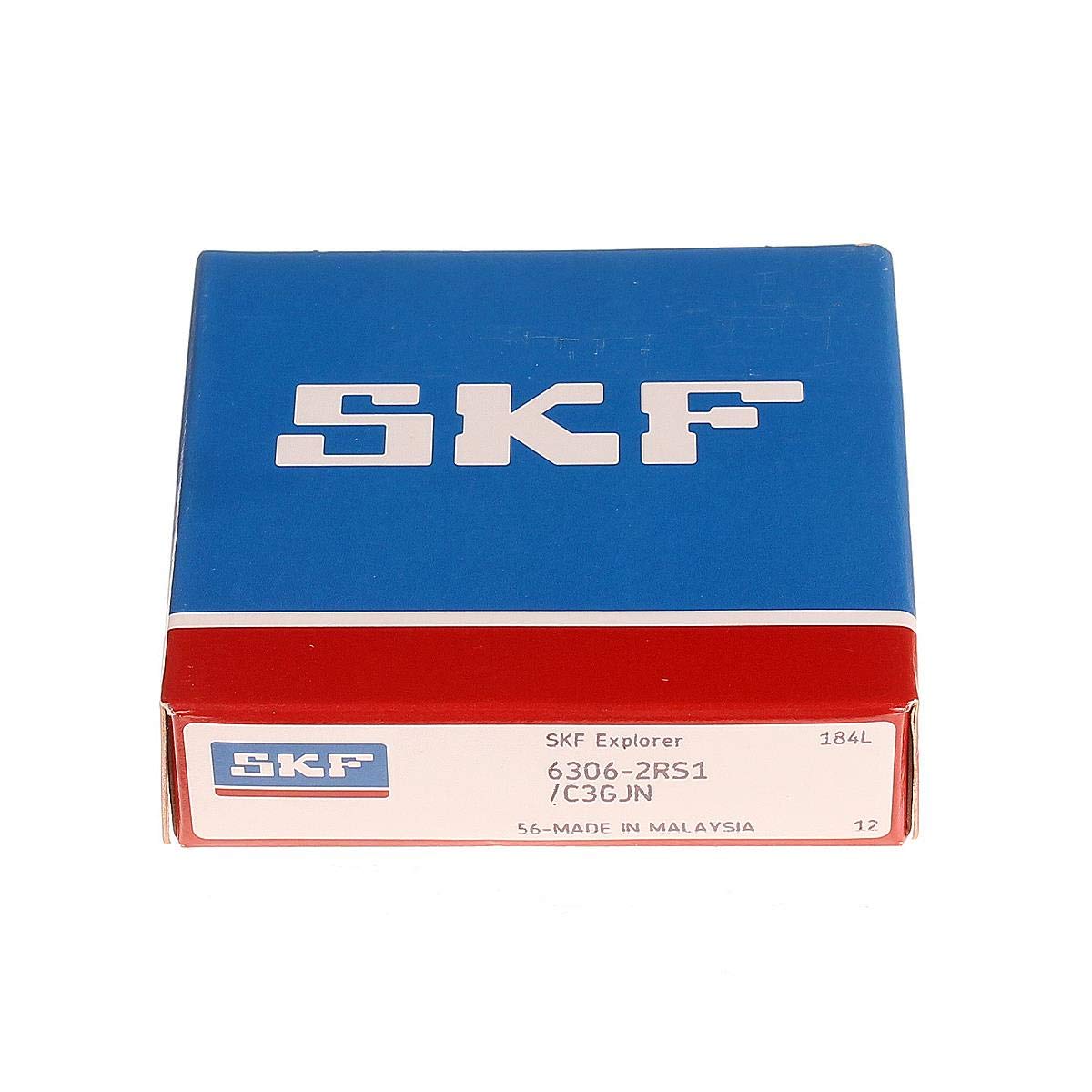 SKF Radial Deep Groove Ball Bearing, 30 ID, Bearing steel - Image 2