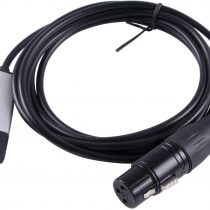 USB to DMX Interface Adapter RS485 Converter Serial 3PIN XLR LED DMX512 Freestyler Software PC to Stage Lighting Control Dimmer Cable With FTDI Chip Support Win10 Mac OS (6ft)
