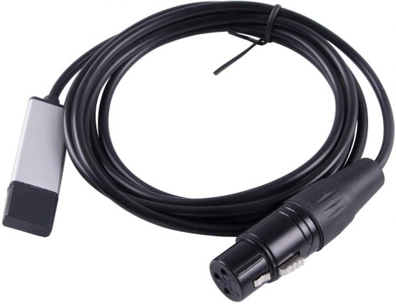 USB to DMX Interface Adapter RS485 Converter Serial 3PIN XLR LED DMX512 Freestyler Software PC to Stage Lighting Control Dimmer Cable With FTDI Chip Support Win10 Mac OS (6ft)