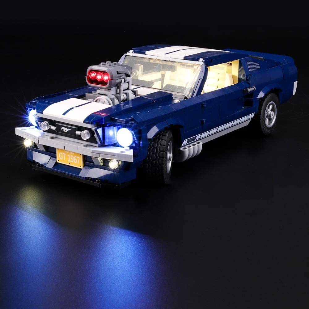 LIGHTAILING Light Set For (Creator Expert Ford Mustang) Building Blocks Model