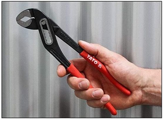 Yato professional water pump pliers, pipe wrench 250 mm (YT-2090) - Image 2